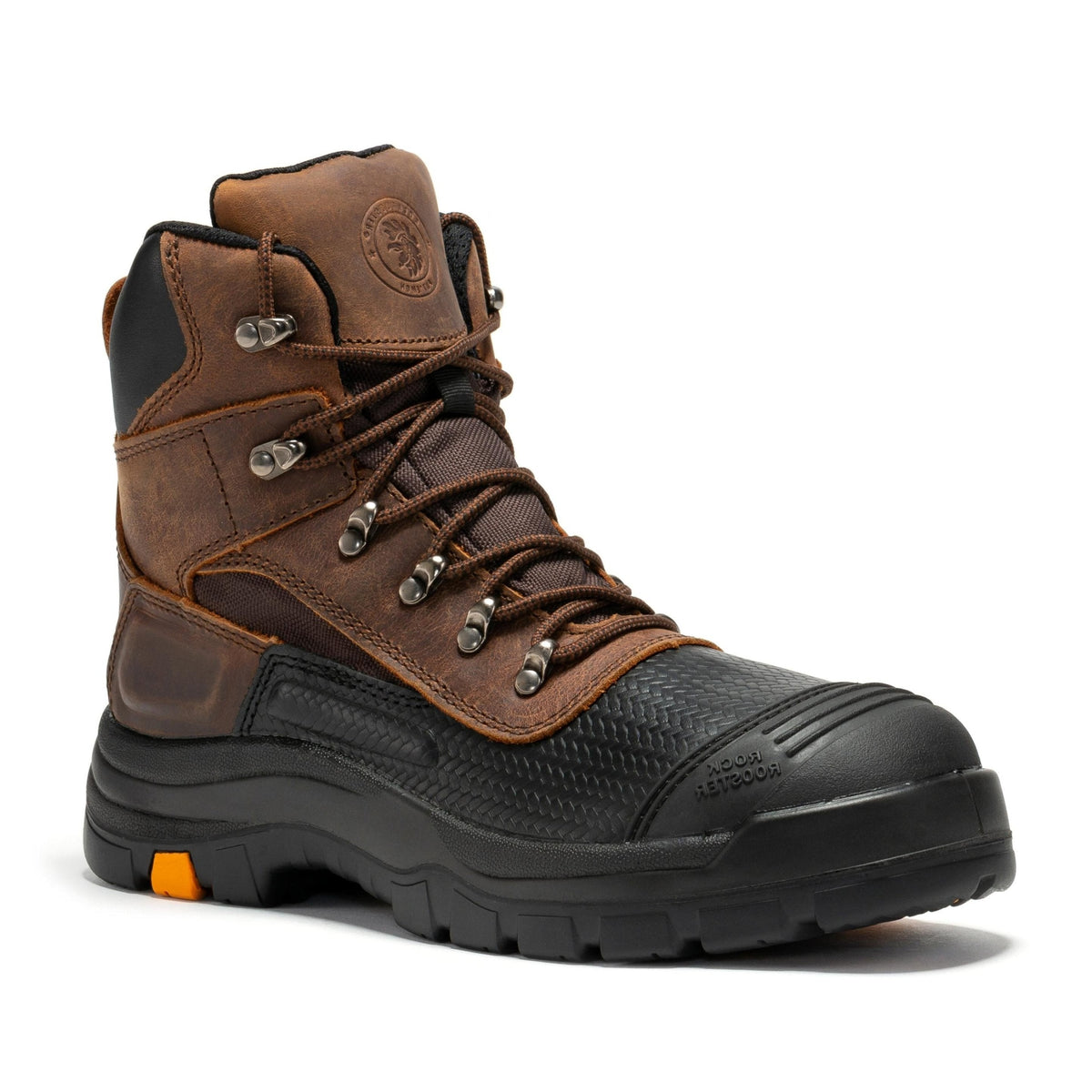 ROCKROOSTER Sedona 6 Inch Waterproof Steel Toe Leather Work Boots AK216 – product view 1