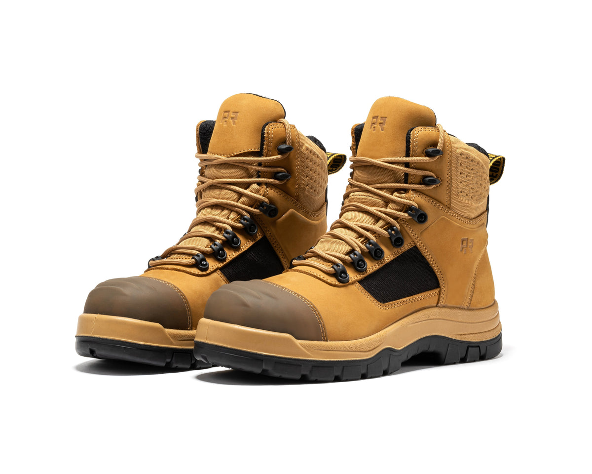 ROCKROOSTER Stowe Black 7 inch Composite Toe Leather Work Boots CP212BK – product view 11