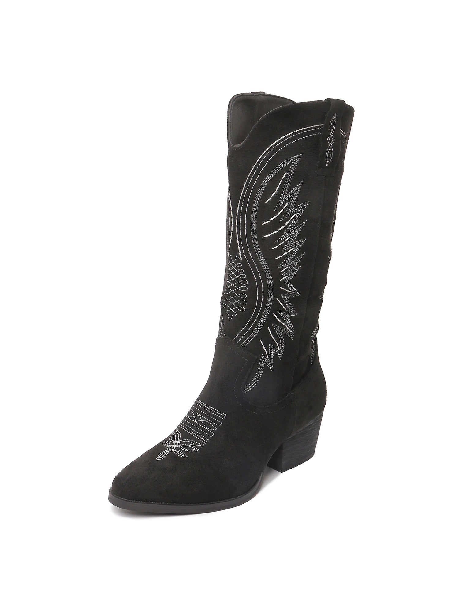 Roundup - Tall | Black Suede