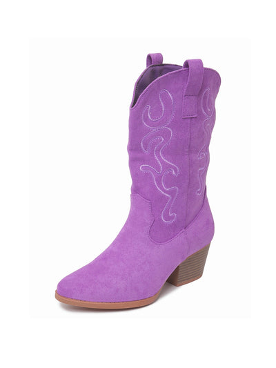 Roundup | Purple Suede