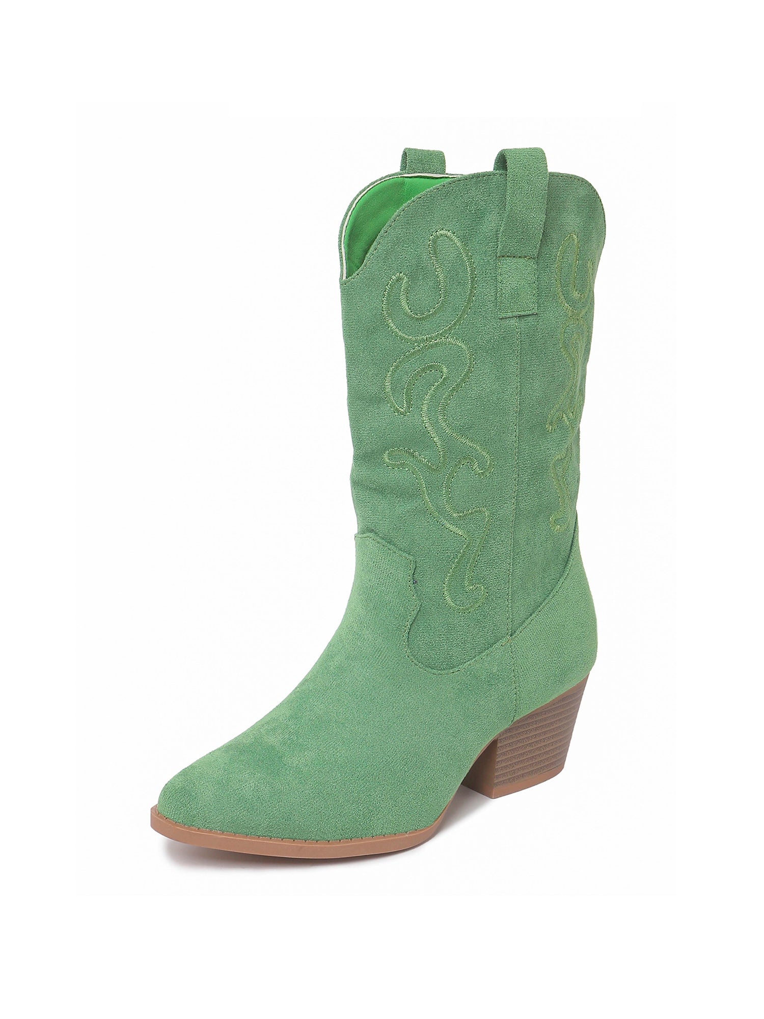 Roundup | Green Suede