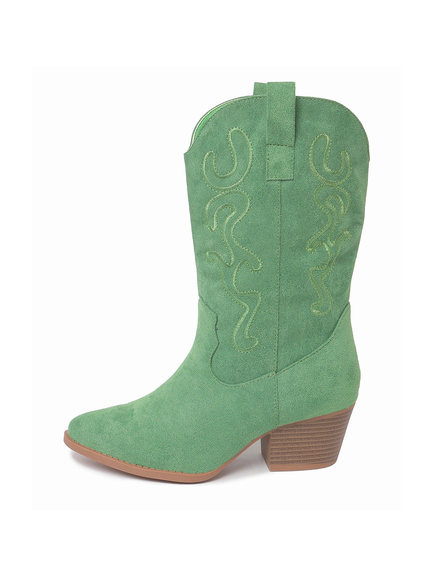 Roundup | Green Suede