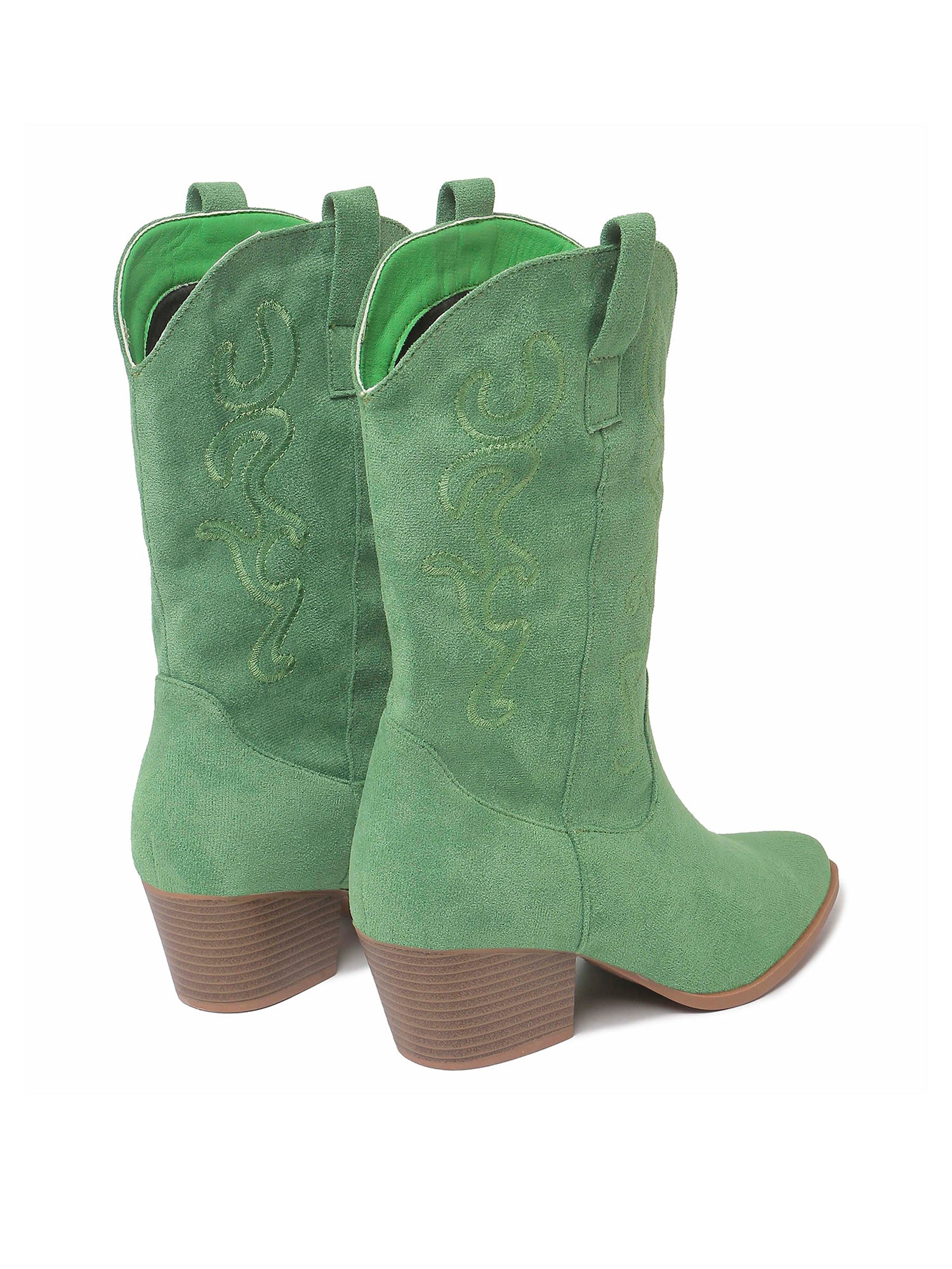 Roundup | Green Suede