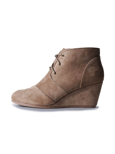 Roxy | Light Taupe Suede
