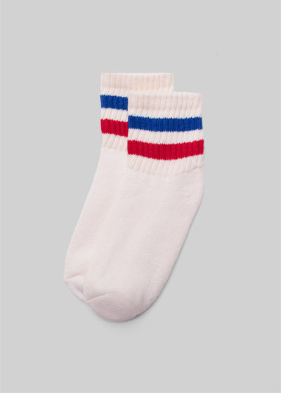 The Retro Stripe Quarter Crew