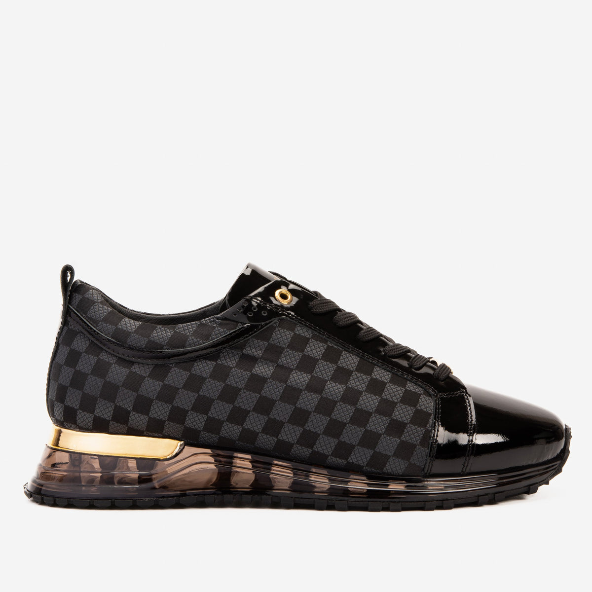 Vinci Leather The Monte Carlo Black Men Sneaker Limited Edition – product view 1