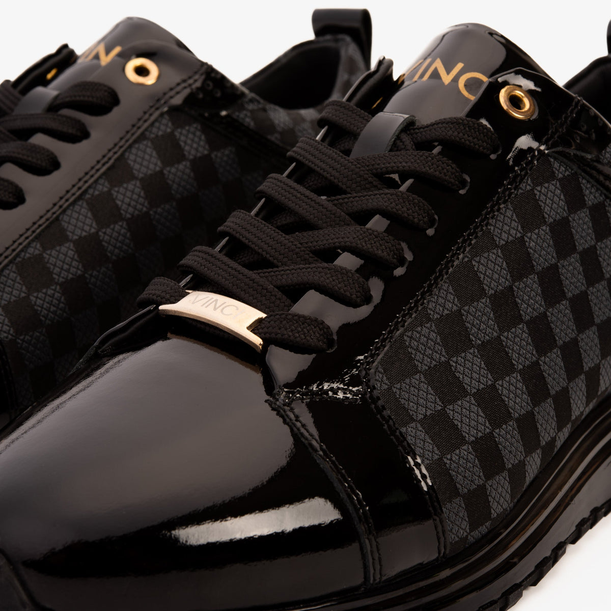 Vinci Leather The Monte Carlo Black Men Sneaker Limited Edition – product view 3