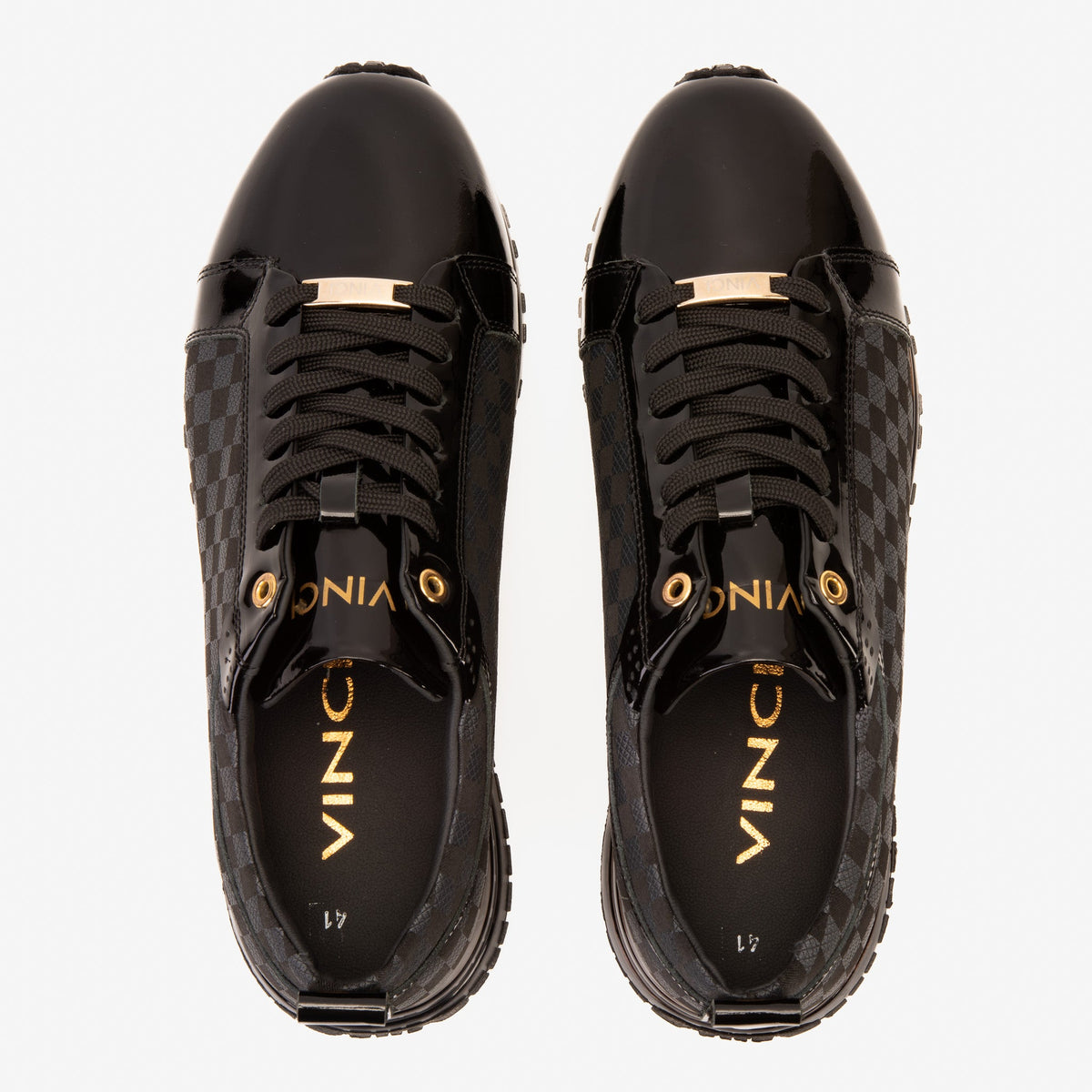 Vinci Leather The Monte Carlo Black Men Sneaker Limited Edition – product view 8