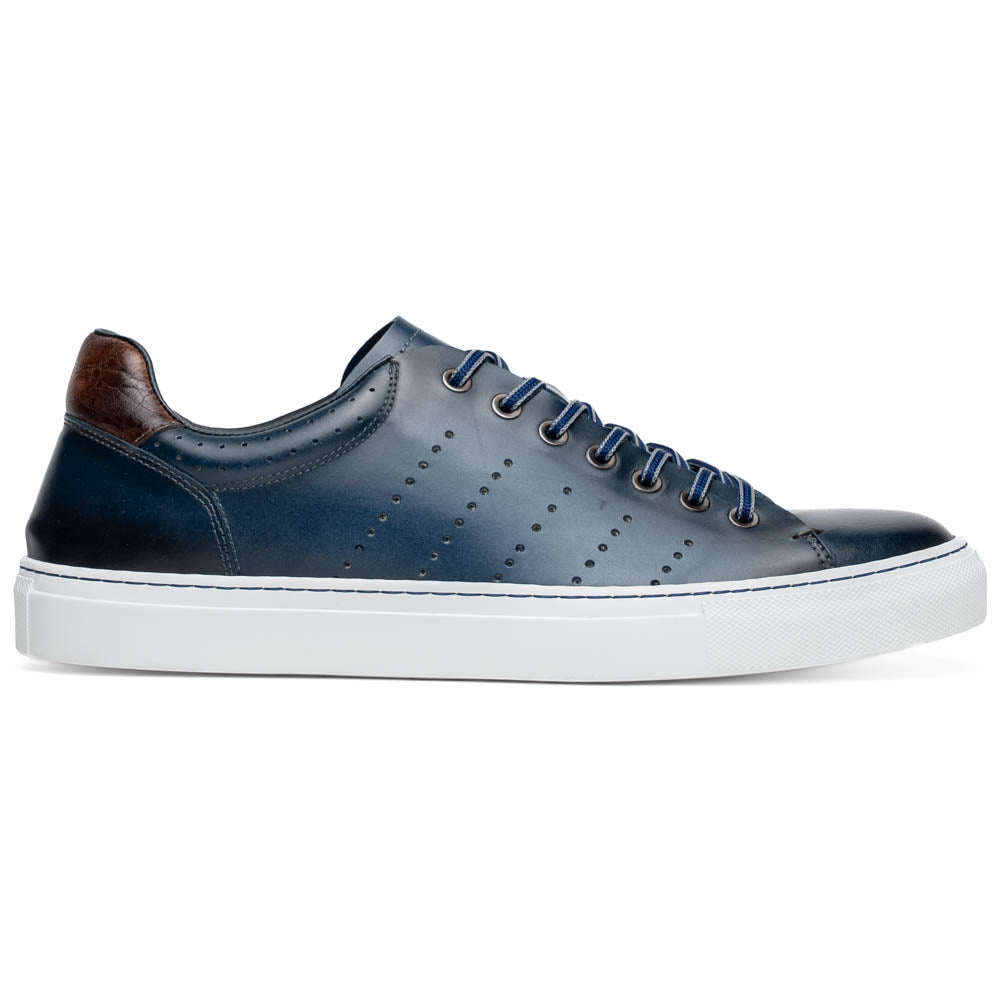 Zelli Italia Men's 65-201-NVY RUSSO Burnished Italian Calfskin - Navy