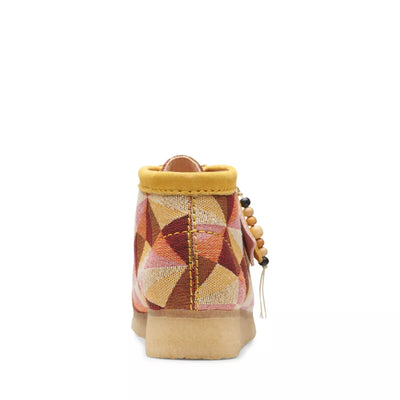 [26166092] Womens CLARKS WALLABEE BOOT - YELLOW COMBI