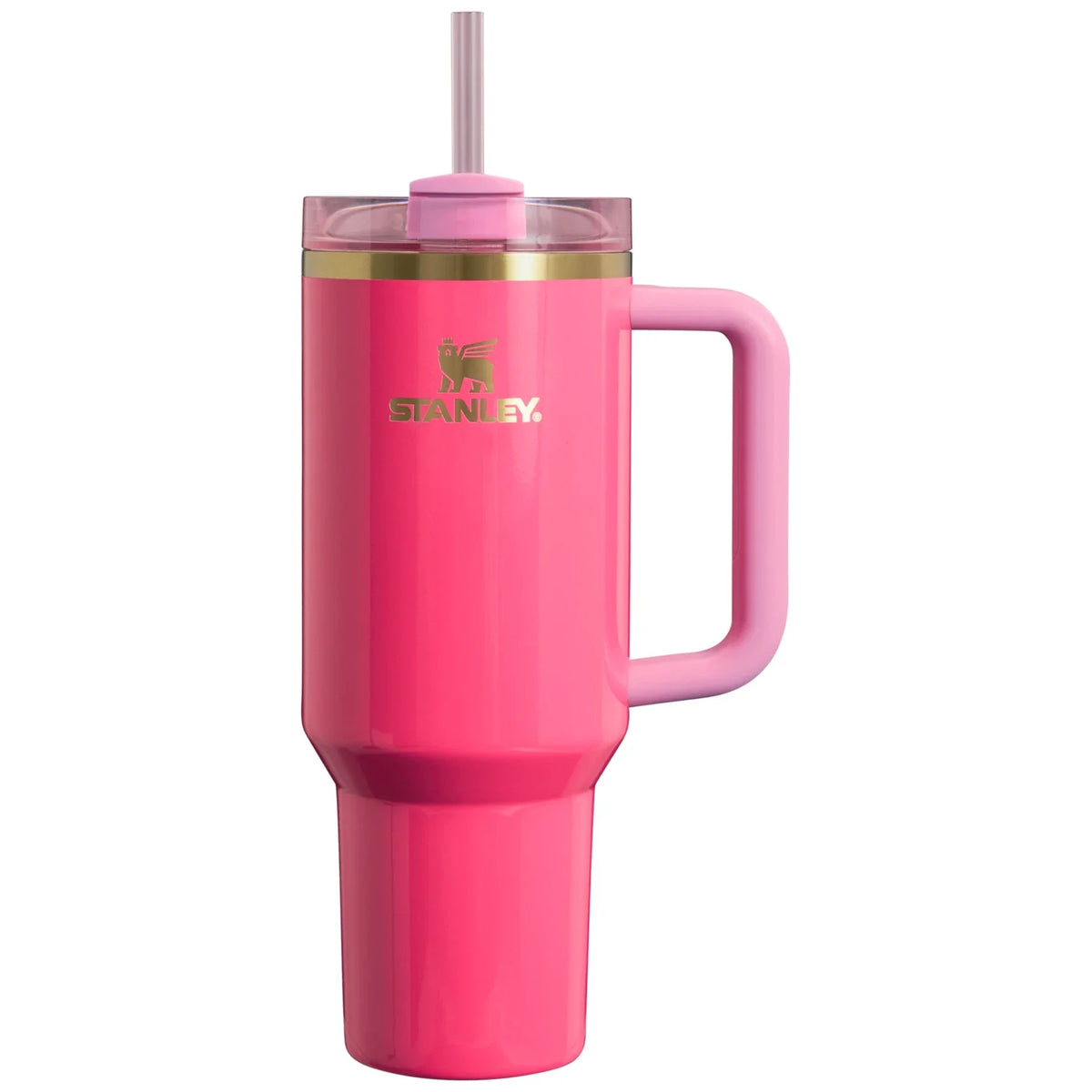 Stanley Quencher H2.0 FlowState Tumbler 40 oz — Pink Parade Stainless Steel