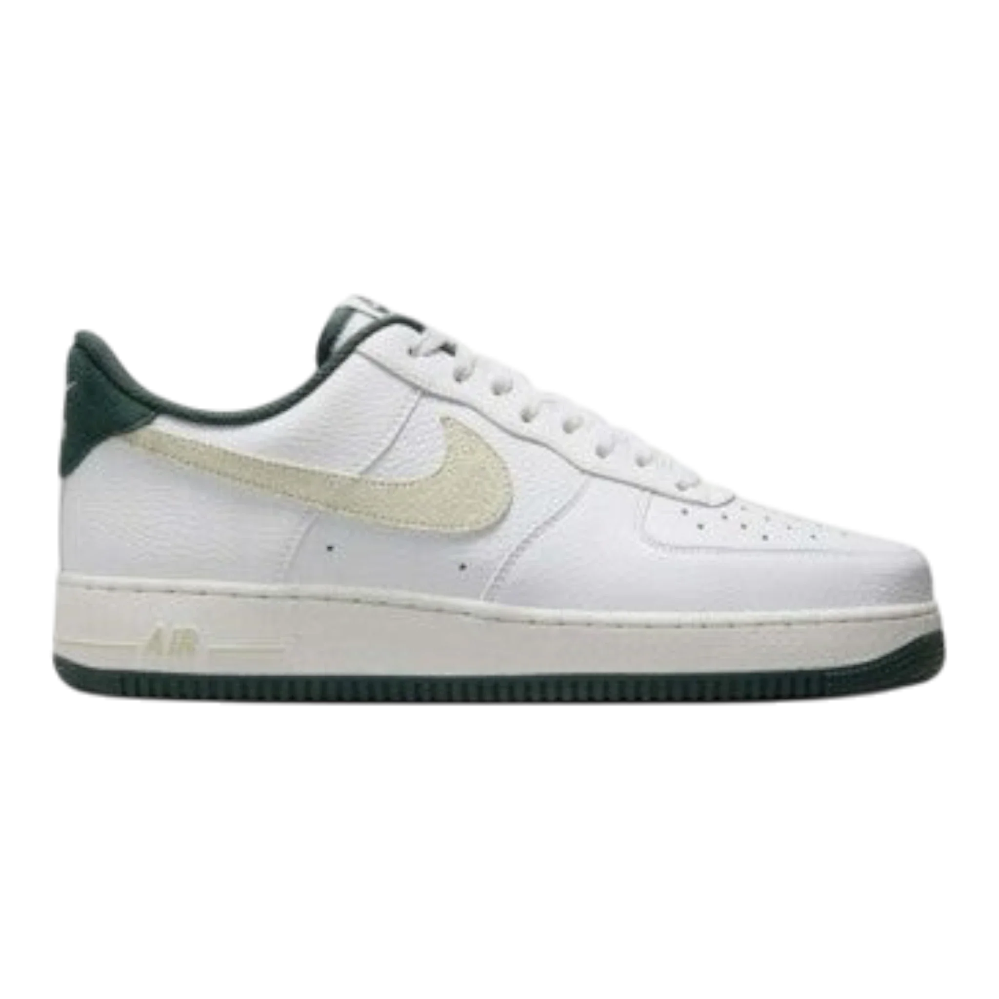 Nike Air Force 1 '07 LV8 Men's Sneakers — White/Vintage Green Low-Top