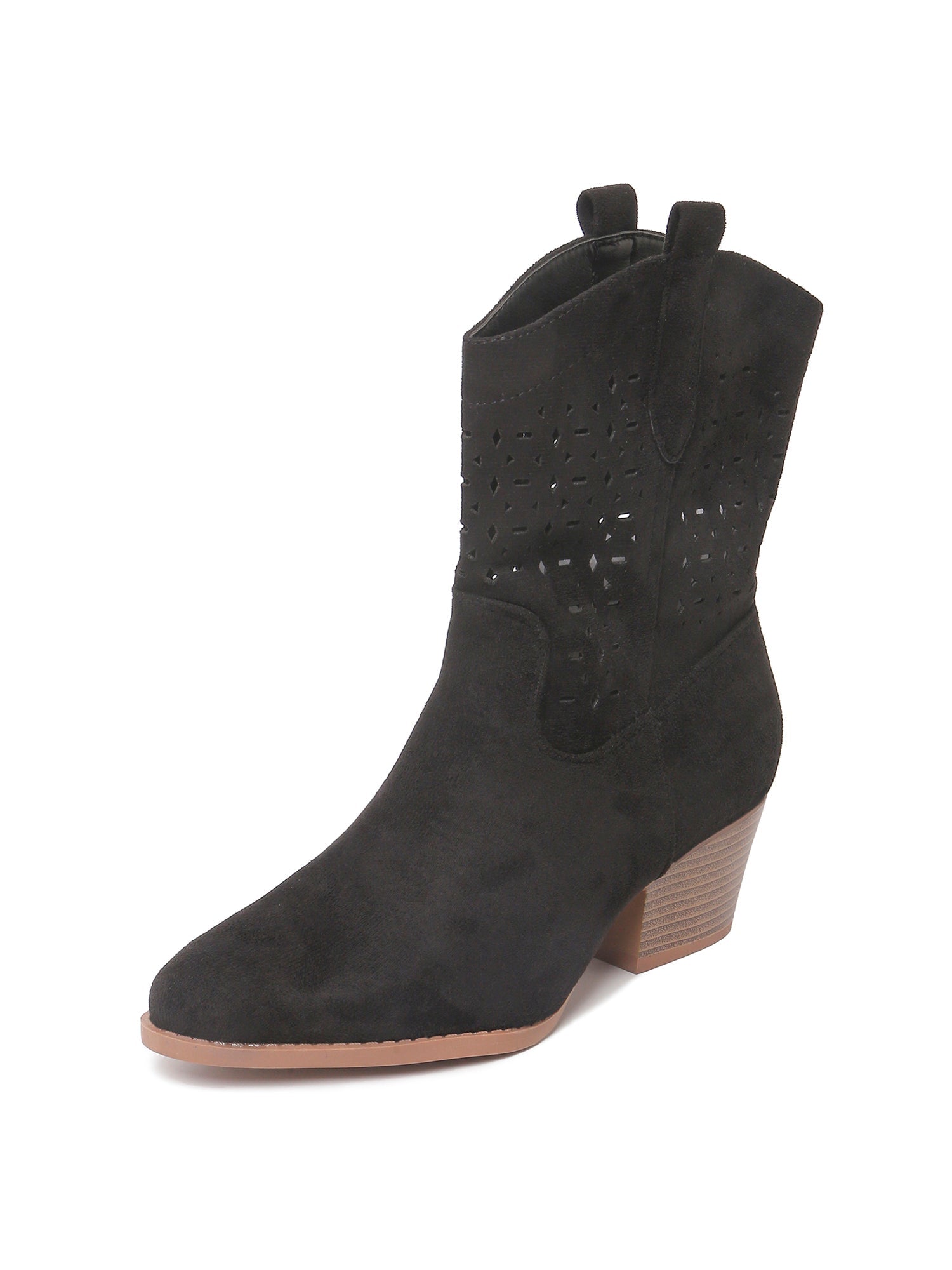 Saloon | Black Suede