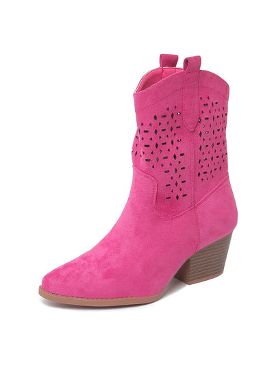 Saloon | Fuchsia Suede