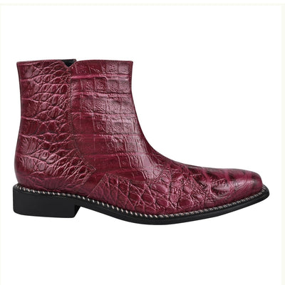 Liberty Zeno SANDRA Leather Ankle Length Side Zip Up Boots