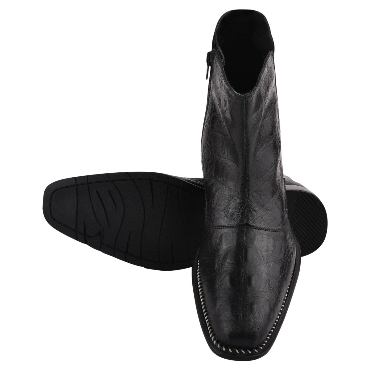 Liberty Zeno SANDRA Leather Ankle Length Side Zip Up Boots