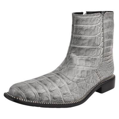 Liberty Zeno SANDRA Leather Ankle Length Side Zip Up Boots