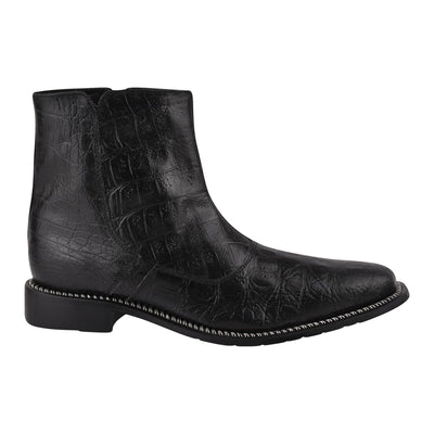 Liberty Zeno SANDRA Leather Ankle Length Side Zip Up Boots