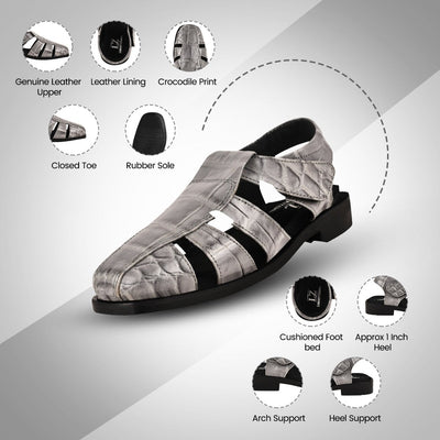 Liberty Zeno SARAH Kids Genuine Leather Fisherman Sandals