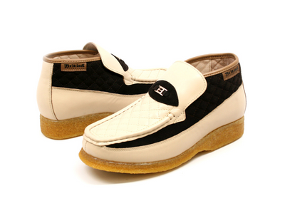 British Walkers Checkers Men's Blue and White Slip On Shoes view 21