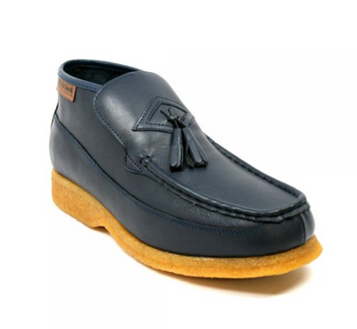 British Walkers Classic Men's Beige Leather Three Quarter Tassel Slip On Shoes view 19