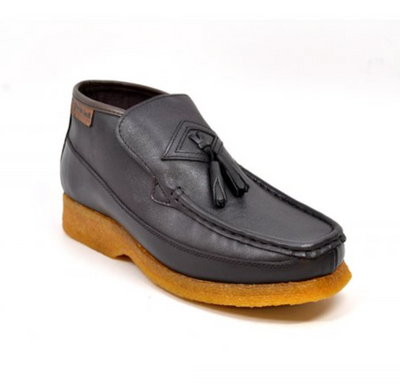 British Walkers Classic Men's Beige Leather Three Quarter Tassel Slip On Shoes view 21