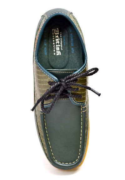British Walkers Crown 2 Men's Limited Edition Black Snake Skin and Leather Lace Up Shoes view 19