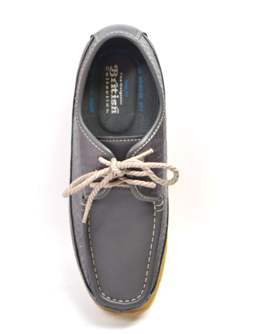 British Walkers Crown 2 Men's Limited Edition Black Snake Skin and Leather Lace Up Shoes view 32