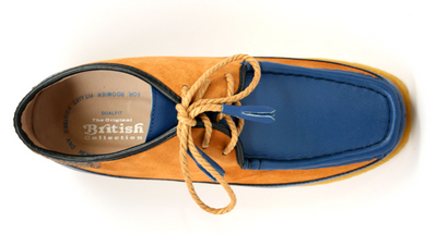 British Walkers Knicks Men's Green Leather and Suede Shoes view 23