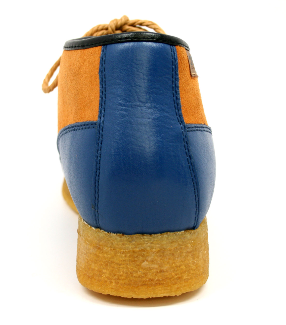 British Walkers Knicks Men's Green Leather and Suede Shoes view 25