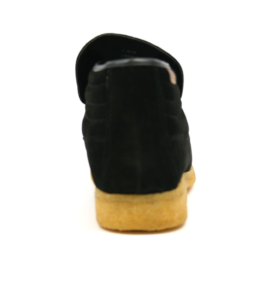 British Walkers Liberty Men's Black and Tan Suede High Top Shoes view 22