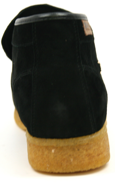 British Walkers Palace Men's Black Leather and Suede Slip On Shoes view 13