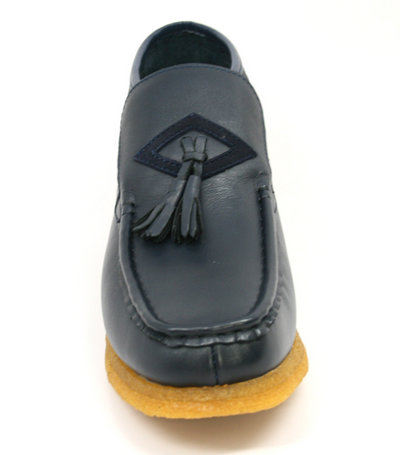 British Walkers Palace Men's Black Leather and Suede Slip On Shoes view 29