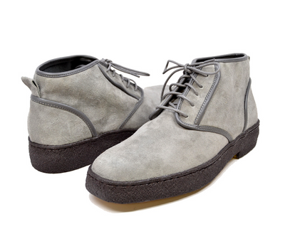British Walkers Playboy Kaydence Men's Black Lamb Suede Chukka Boots view 17