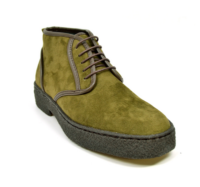 British Walkers Playboy Kaydence Men's Black Lamb Suede Chukka Boots view 26