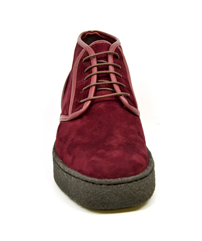 British Walkers Playboy Kaydence Men's Black Lamb Suede Chukka Boots view 34