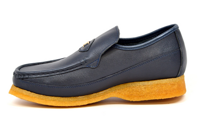 British Walkers Power 1 Men's Hand Crafted Black Leather Slip On Shoes view 10