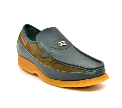 British Walkers Power 1 Men's Hand Crafted Black Leather Slip On Shoes view 19