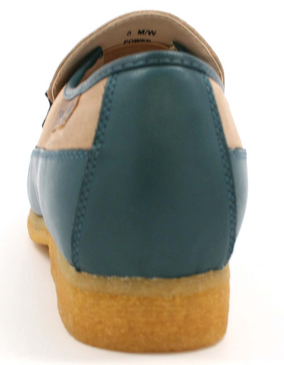 British Walkers Power Men's Old School Black Leather Retro Slip On Shoes view 51