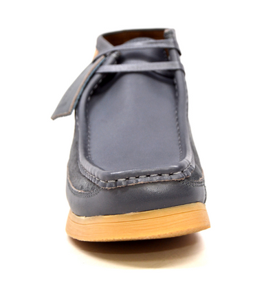 British Walkers New Castle Men's Black Leather and Suede Casual Shoes view 33