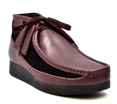 British Walkers New Castle Men's Black Leather and Suede Casual Shoes view 38