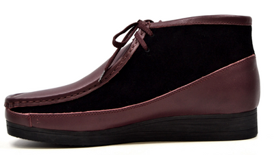 British Walkers New Castle Men's Black Leather and Suede Casual Shoes view 40