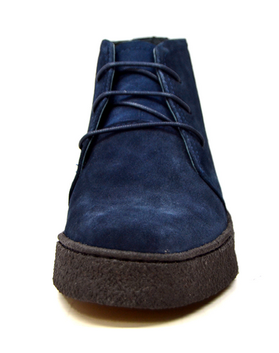 British Walkers Playboy Original Men's High Top Black Suede Shoes with Gummy Soles view 22