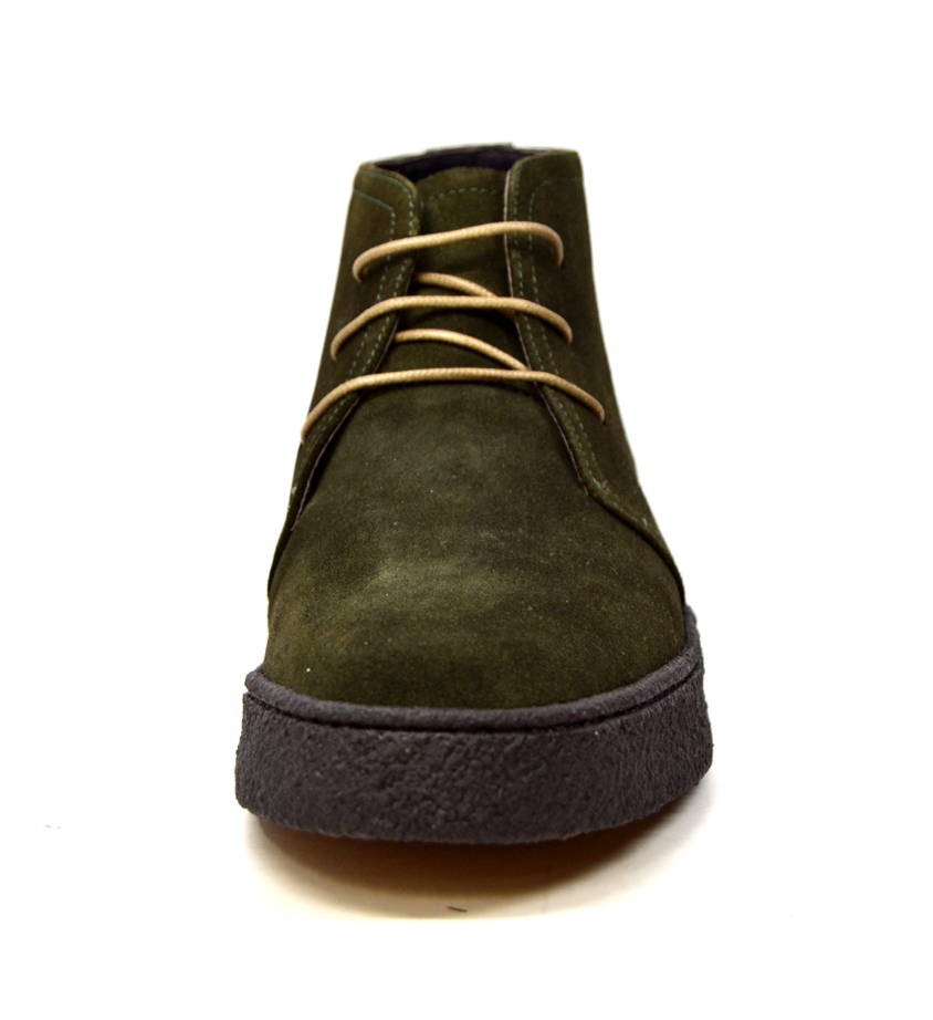 British Walkers Playboy Original Men's High Top Black Suede Shoes with Gummy Soles view 28