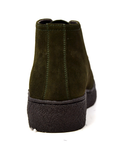 British Walkers Playboy Original Men's High Top Black Suede Shoes with Gummy Soles view 29