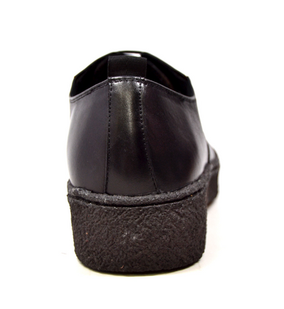 British Walkers Playboy Original Men's Low Cut Black Leather Shoes view 7