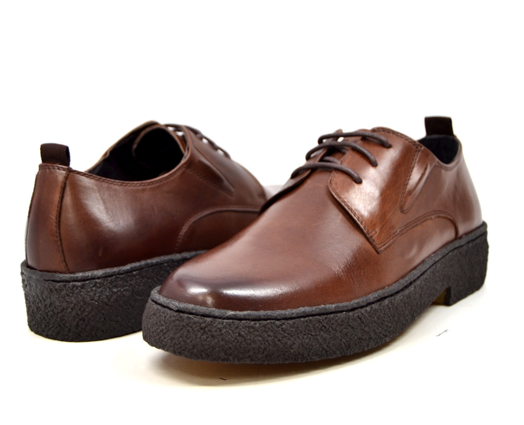 British Walkers Playboy Original Men's Low Cut Black Leather Shoes view 9