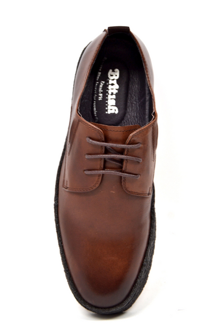 British Walkers Playboy Original Men's Low Cut Black Leather Shoes view 14