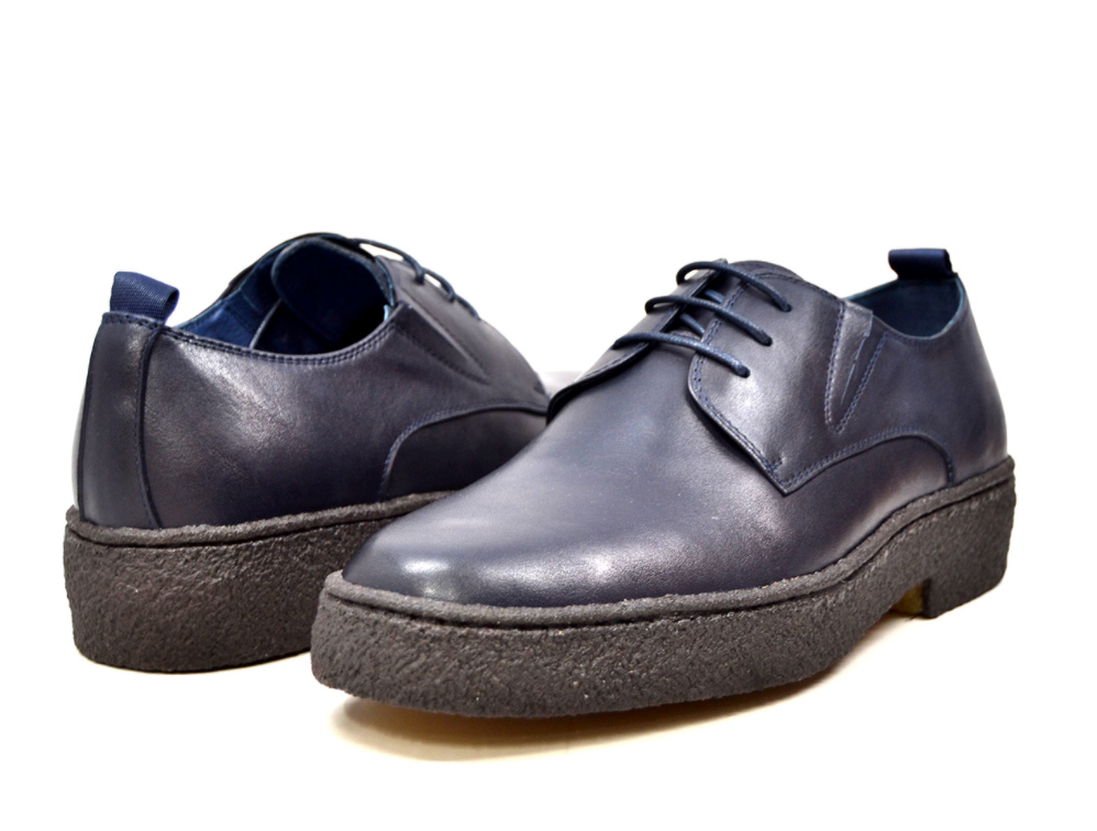 British Walkers Playboy Original Men's Low Cut Black Leather Shoes view 17