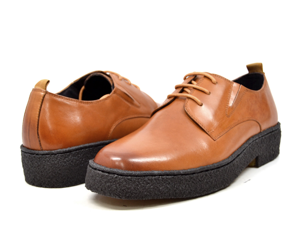 British Walkers Playboy Original Men's Low Cut Black Leather Shoes view 40